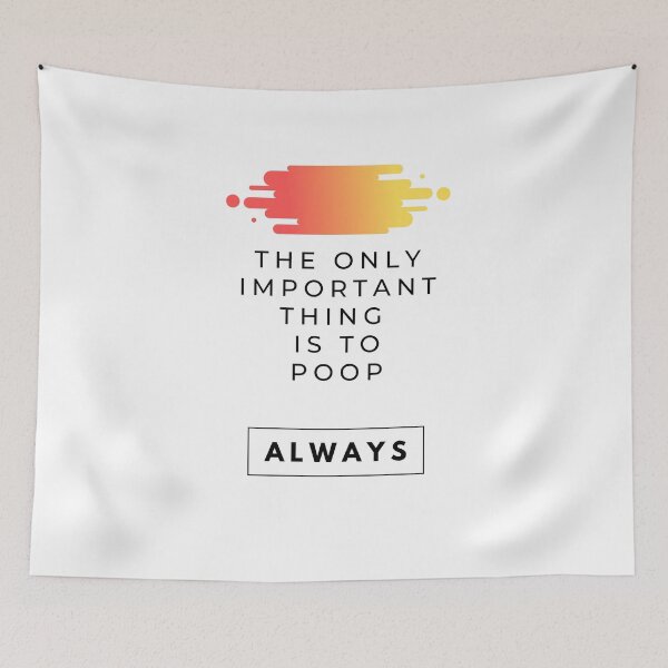 Item preview, the only important thing is to poop ALWAYS designed and sold by FedoraDesign.