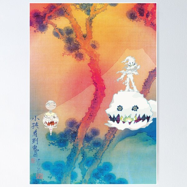 Item preview, KIDS SEE GHOSTS PRINT designed and sold by Mrnobrain.
