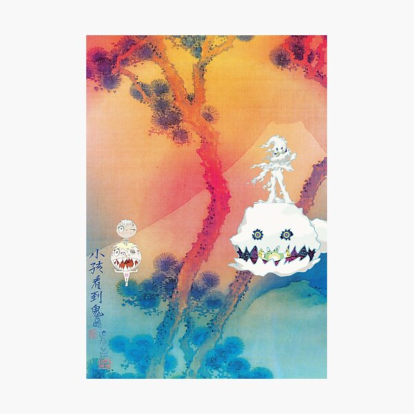 KIDS SEE GHOSTS PRINT Photographic Print