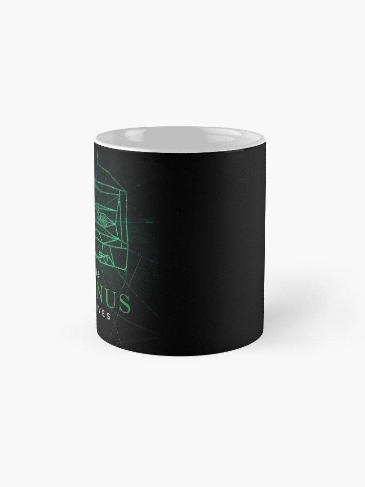 Alternate view of The Magnus Archives Logo (Season 5) (Square Block Logo) Mug