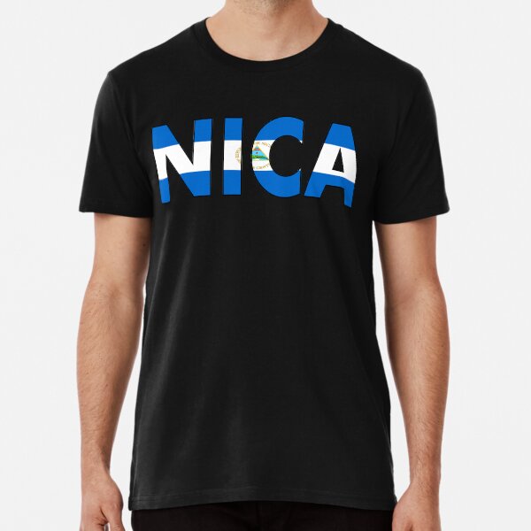 Item preview, Nicaragua t-shirts Nicaraguan t-shirt NIca designed and sold by Macaronesian.