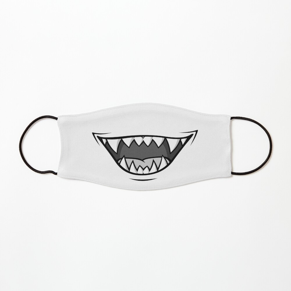 Kawaii Anime Manga Mouth Smile with Fang Mask for Sale by TenchiMasaki