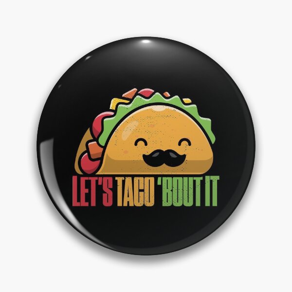 Item preview, Let's Taco 'Bout It Love Tacos Funny designed and sold by artworkbyrihen.