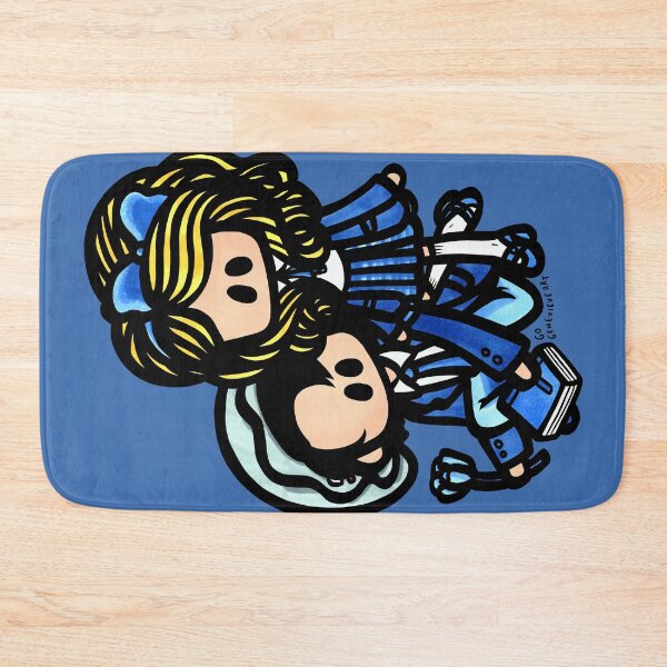 Item preview, Blonde Girl and Raven Boy Prep School designed and sold by gogenevieve.