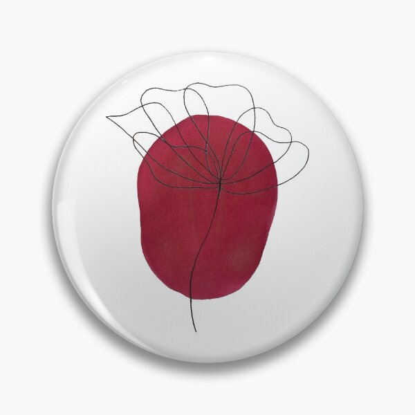 Item preview, Watercolour Red Flower 1 designed and sold by KyjdArts.