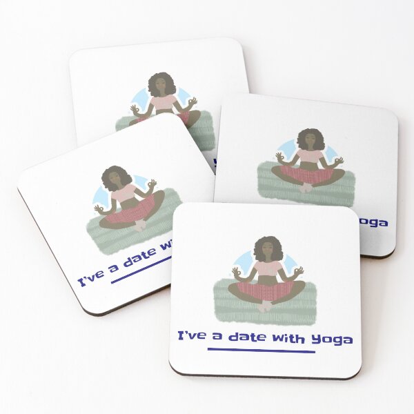 Item preview, I’ve a Date With Yoga designed and sold by Got-Ya-Bak.