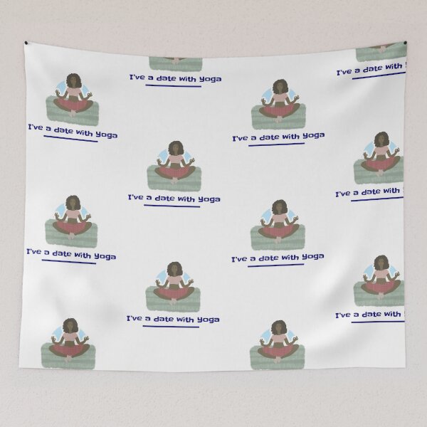 Item preview, I’ve a Date With Yoga designed and sold by Got-Ya-Bak.