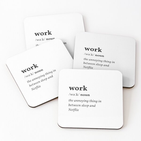 Item preview, Work Funny Definition designed and sold by ricknosis.