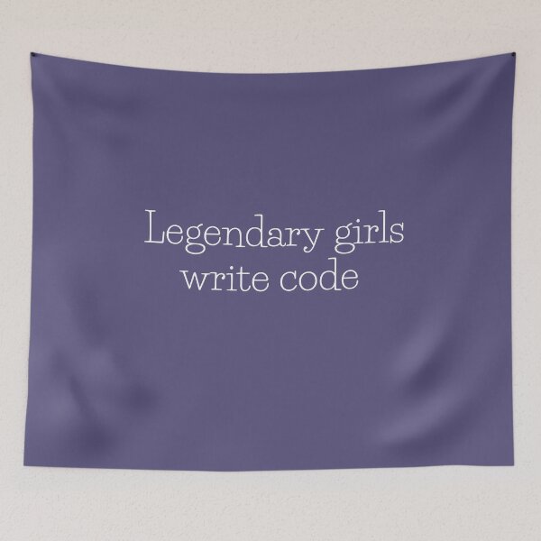 Item preview, Legendary Girls Write Code - Passionate Progammer, Developer, Engineer Gift designed and sold by codingpotato.