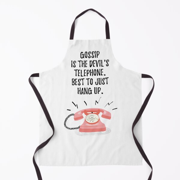 Item preview, Gossip is the Devil's Telephone Best to Just Hang Up - Moira Rose Schitt's Creek Quotes designed and sold by CrystalCrush.