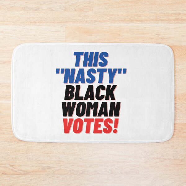 Item preview, This nasty black woman votes - US Presidential Elections 2020 gift politics Blue and red  designed and sold by conceptDVS.