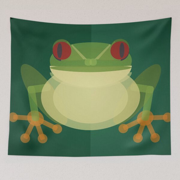 Item preview, Mid Century Tree Frog designed and sold by cloudcuckoo1970.