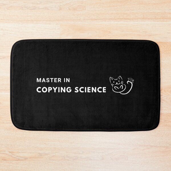 Item preview, Master in Copying Science - Funny Progammer, Developer, Engineer Gift designed and sold by codingpotato.
