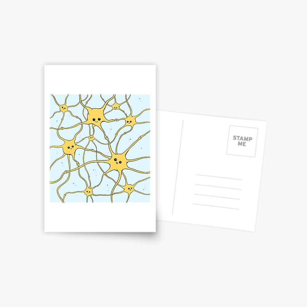 Vista previa del artículo con la obra «Postal», diseñado y vendido por cutescience.