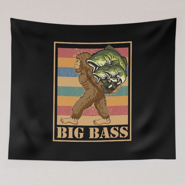 Item preview,  Largemouth Bass Fishing for men Cool Fish Hunting Lovers designed and sold by CHAMSING INK.