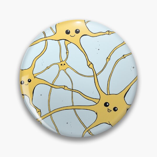 Cute Braincells - Team work Pin