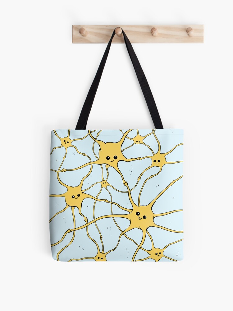 Imagen 1 de 2, Bolsa de tela con la obra Neuronas Adorables, diseñada y vendida por cutescience.