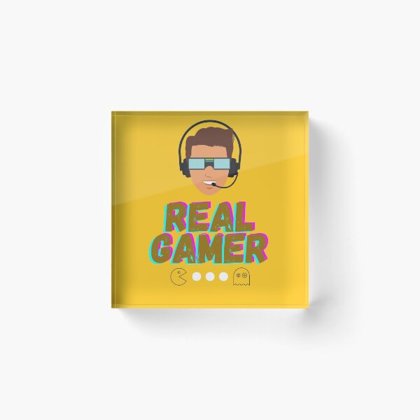 Item preview, Real gamer designed and sold by StewMcL.