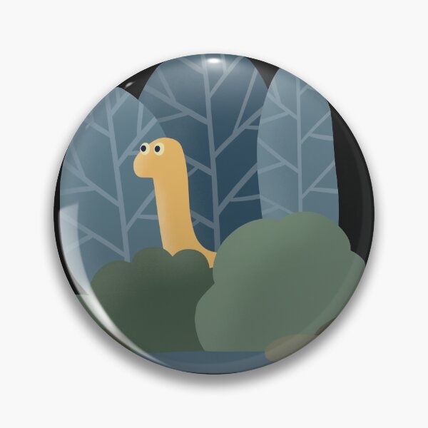 Item preview, Brontosaurus hiding in the bush designed and sold by kinstory.