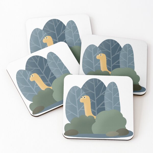 Item preview, Brontosaurus hiding in the bush designed and sold by kinstory.