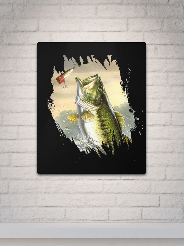 Bass Fishing Pattern Photography Mens Face Mask, Zazzle