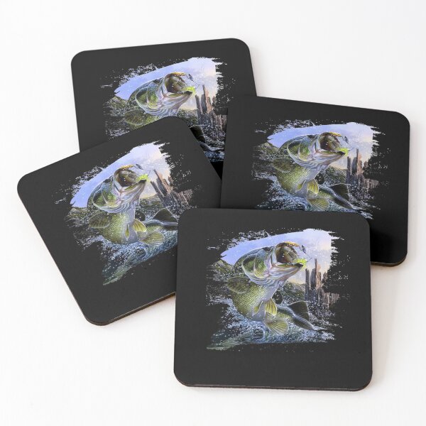 Item preview, Largemouth Bass Fishing for men Cool Fish Hunting Lovers designed and sold by CHAMSING INK.
