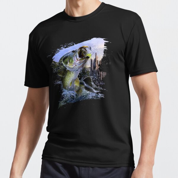  Biezutu Bass Fishing 3D Print T-Shirt Men Hunting