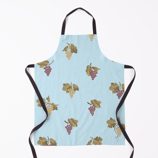 Item preview, Red & White Grape Pattern, Sky Blue Background designed and sold by AwesomeProject.