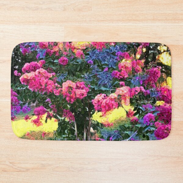 Item preview, Georgian Pink & Blue Park Flowers designed and sold by Deegital18.