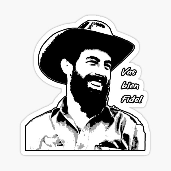 Item preview, Vas Bien, Fidel (Camilo Cienfuegos) designed and sold by mhuseynli.