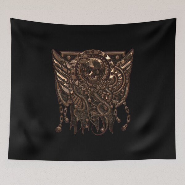 Item preview, Airship Pirate Badge in Copper designed and sold by illustratorg.