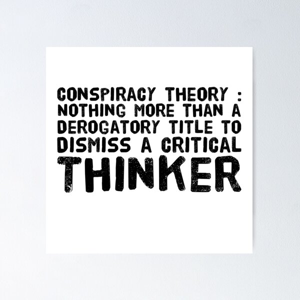 Item preview, Conspiracy thinker  designed and sold by Md1982.