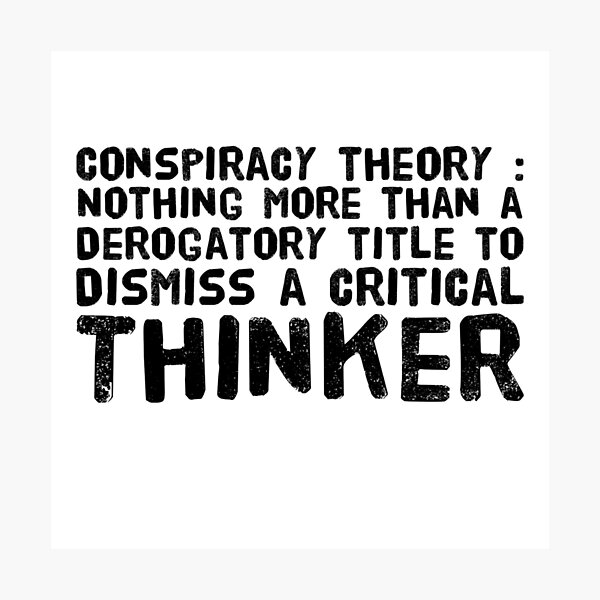 Item preview, Conspiracy thinker  designed and sold by Md1982.
