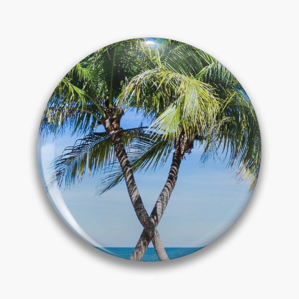 Item preview, blue sky with plam tree designed and sold by Tedd7.