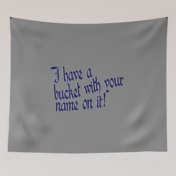 Item preview, Bucket With Your Name on It designed and sold by RustyQuill.