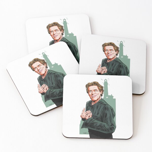 Item preview, Willem Dafoe - An illustration by Paul Cemmick designed and sold by TIGERDAVER.