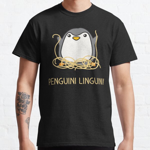 Artikel-Vorschau von Penguini Linguini, Spaghetti, Pasta Pinguin, designt und verkauft von IceCreamCat.