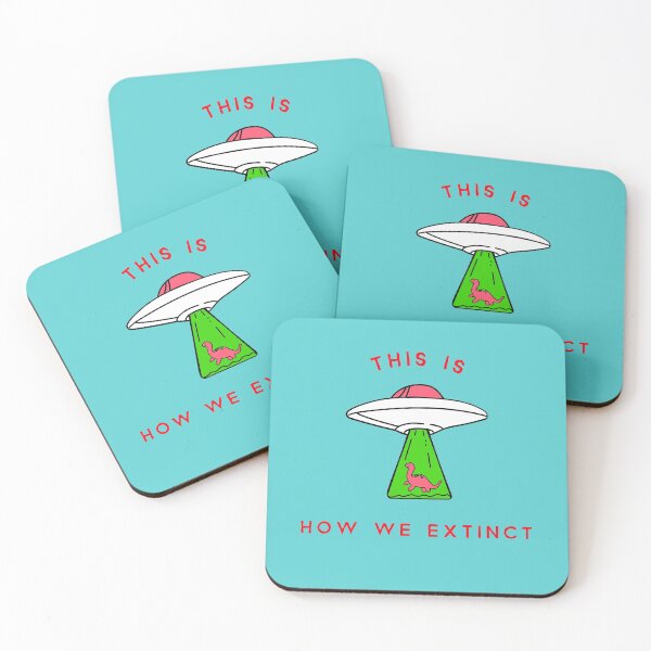 Item preview, This is How We Extinct  - UFO Dinosaur Version designed and sold by guruthuma.