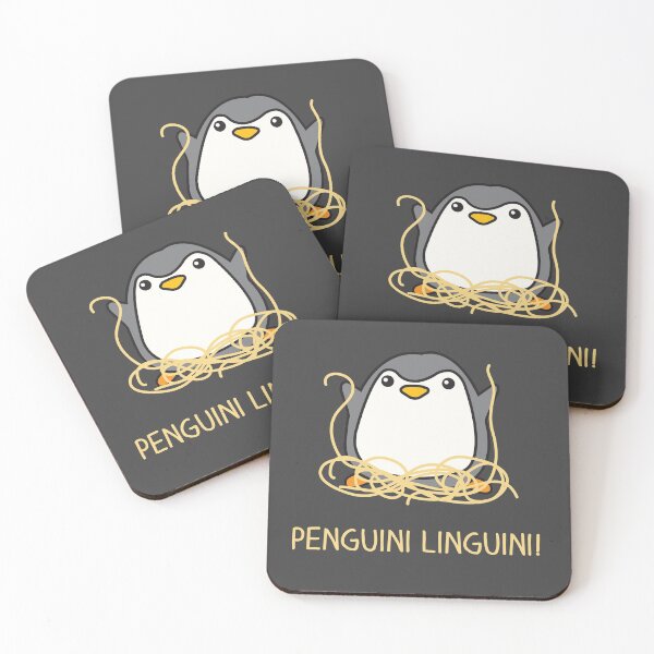 Item preview, Penguini Linguini, Spaghetti, Pasta penguin designed and sold by IceCreamCat.