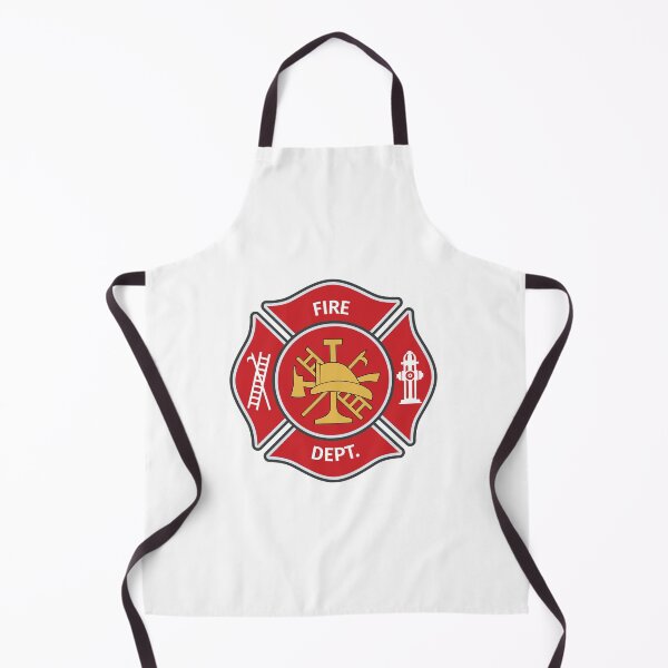 Artikelvorschau, Feuerwehrmann Feuerwehr Malteserkreuz Symbol Vollfarbdesign entworfen und verkauft von cartattz.