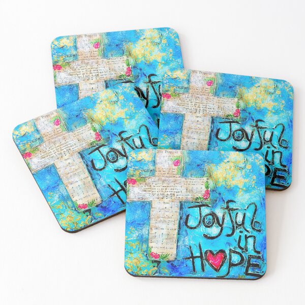 Item preview, Joyful in Hope Mixed Media designed and sold by araycreative.