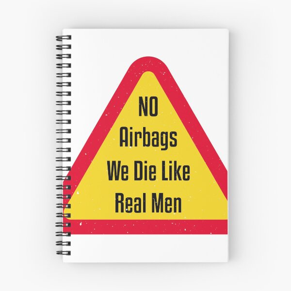 Item preview, Airbags We Die Like Real MEN designed and sold by Shop signer.
