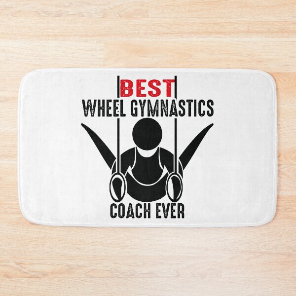 Item preview, Best Wheel Gymnastics Coach Ever - Black designed and sold by saechla.