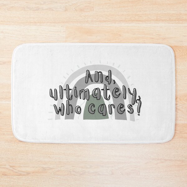 Item preview, And, ultimately, who cares? designed and sold by crikz.