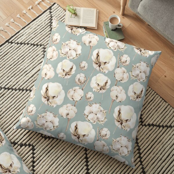 Cotton pattern Floor Pillow