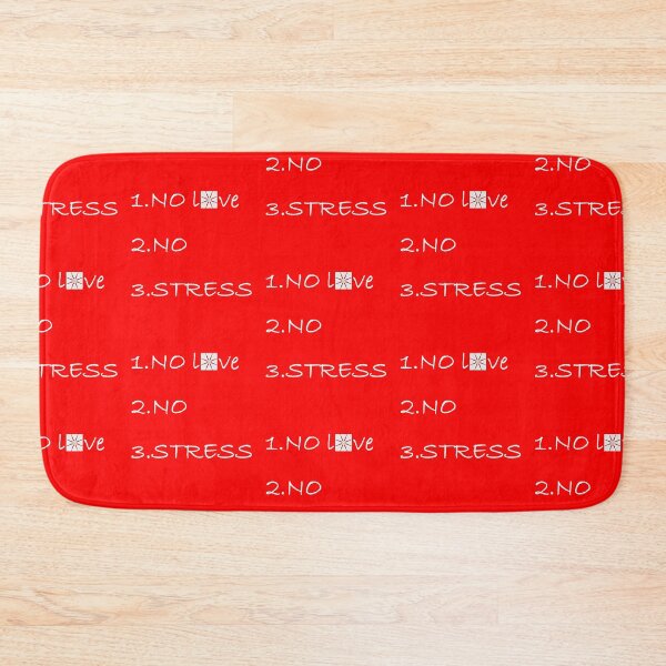 Item preview, NO LOVE NO STRESS  SLIM FIT T-CHIRT designed and sold by Dahani-mo.