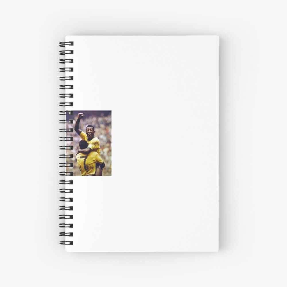 Zidane Maradona Pele Spiral Notebook