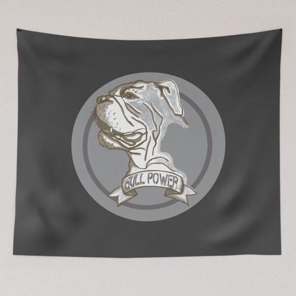 Item preview, Bull Power, Bull dog designed and sold by DebbieJoyArt.