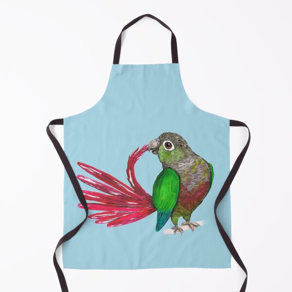 Item preview, Preening green-cheeked conure designed and sold by Bwiselizzy.
