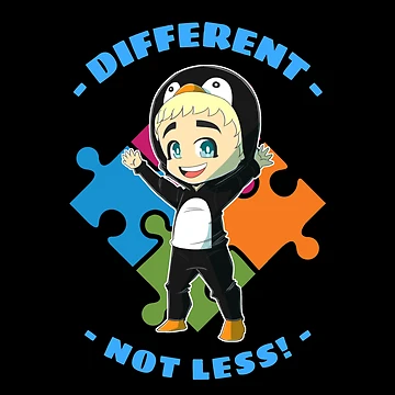 Artwork thumbnail, Different, Not Less! by DNBotha